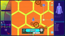 画像ギャラリー No.002のサムネイル画像 / パズルのような弾幕を“解いて”攻略する新作STG「弾幕病の特効薬」，Steamストアページを公開。舞台となるのは患者の体内