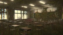 画像ギャラリー No.004のサムネイル画像 / 日本の学校がリミナルスペースに。人の気配が消えた校舎を探索するゲーム「ナフダサガシ」,Steamで配信開始