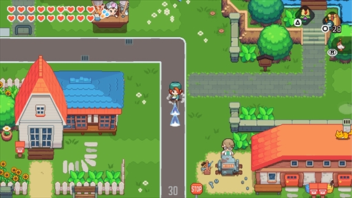 画像ギャラリー No.009のサムネイル画像 / 「UNDER THE ISLAND 〜ニアと不思議な歯車〜」の発売日が2月18日に決定。レトログラフィックスが目を引くトップダウン型のアクションADV