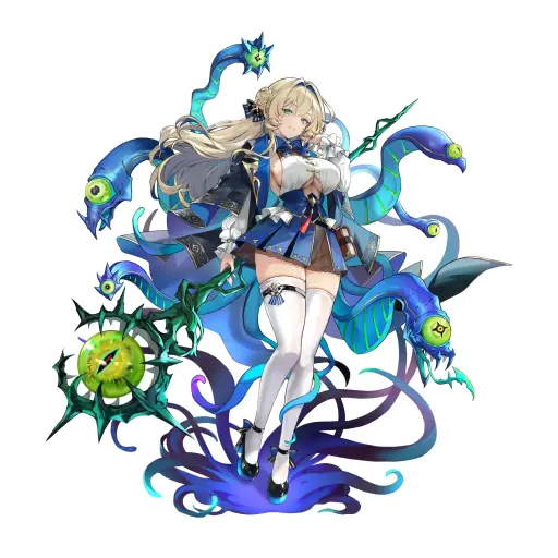 画像ギャラリー No.021のサムネイル画像 / ［プレイレポ］3月18日配信開始の「邪神戦記ルルイエ少女隊」は，触手ガールたちを率いて敵に挑む放置系タワーディフェンスだ