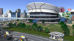 画像ギャラリー No.002のサムネイル画像 / 「A列車で行こう9 Evolution」，緑化建物群やデータセンター，都市交通の中心となる駅などゲーム内に登場する建物情報が公開に