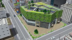 画像ギャラリー No.008のサムネイル画像 / 「A列車で行こう9 Evolution」，緑化建物群やデータセンター，都市交通の中心となる駅などゲーム内に登場する建物情報が公開に