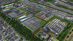 画像ギャラリー No.029のサムネイル画像 / 「A列車で行こう9 Evolution」，緑化建物群やデータセンター，都市交通の中心となる駅などゲーム内に登場する建物情報が公開に