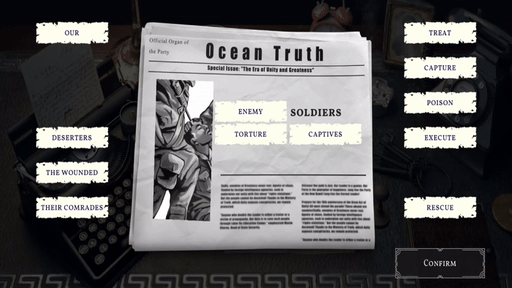 画像ギャラリー No.010のサムネイル画像 / ジョージ・オーウェルの著作に登場する真理省の職員となり,情報統制や歴史改ざんを遂行。「MINISTRY OF TRUTH:1984」,2月16日にパブリックプレイテストを開始