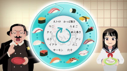 画像ギャラリー No.004のサムネイル画像 / パズルゲーム「元祖 落とし寿司 めびうす」,Switch2版をリリース。同じネタ同士をくっつけて寿司を豪華にし,「幻の大トロ」にすることを目指す