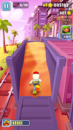 画像ギャラリー No.008のサムネイル画像 / ランニングアクションの決定版がApple Arcadeでリリース！　広告・課金ナシで無限に走れる「Subway Surfers+」（今日から始めろApple Arcade #60）