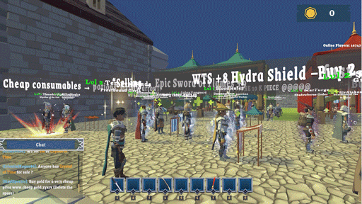 画像ギャラリー No.002のサムネイル画像 / MMORPGの世界でNPCとなり，ゲーム世界のルールを管理する「MMORPG NPC Simulator」，Steamストアページを公開中