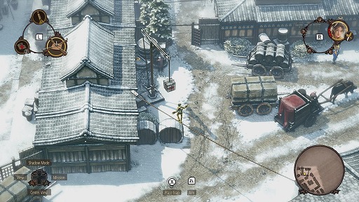 画像ギャラリー No.002のサムネイル画像 / 名作ステルスストラテジー「Shadow Tactics: Blades of the Shogun」Switch2版が3月19日に発売。江戸時代の日本を舞台にした作品