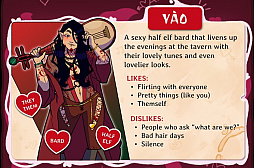 画像ギャラリー No.005のサムネイル画像 / ダンジョンで美女やイケメンとデートし，ダイスを振って冒険。RPG「Dating and Dragons - A Love Quest」，クラファンを実施中