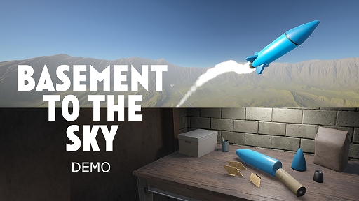 画像ギャラリー No.001のサムネイル画像 / ロケット製作＆ライフシム「Basement to the Sky」，体験版を配信開始。パーツを組み合わせてロケットを作り，宇宙を目指して飛ばそう