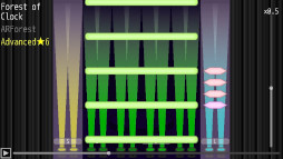 画像ギャラリー No.009のサムネイル画像 / 音楽ゲーム「CoLane」，PC向けテスト版を無料公開。1つのノーツを複数のキーで取れるので，最適な運指を考えよう