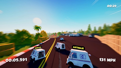 画像ギャラリー No.004のサムネイル画像 / 公道を飛んで跳ねて駆け抜ける！ ハイスピード配達レーシング「DEADLINE DELIVERY」のデモ版が配信開始