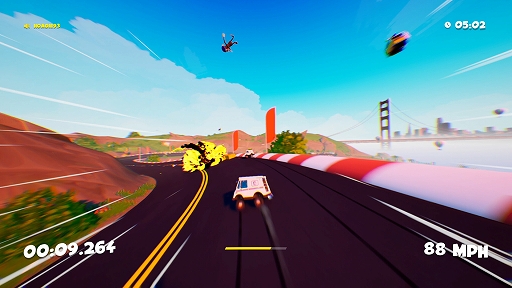 画像ギャラリー No.002のサムネイル画像 / サルの配達員となって最速デリバリーを目指せ！ 最大8人で遊べるぶっとびレース「DEADLINE DELIVERY」，Steamで配信開始