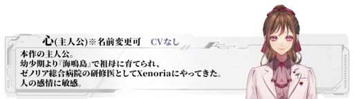 画像ギャラリー No.002のサムネイル画像 / 日本語版のみフルボイスのビジュアルノベル「Algorithm Prescription」,Steamストアページを公開。攻略対象キャラのキャストも発表