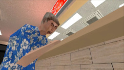 画像ギャラリー No.008のサムネイル画像 / 人喰いレストランを描いたホラーADV「Manny’s」，Switch版をリリース。無人島で飢えた漂流者は，あるはずのないファストフード店を目にする