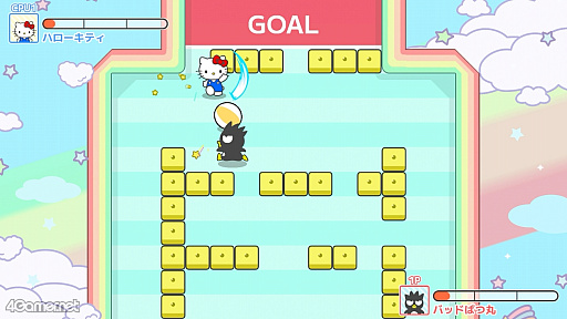 画像ギャラリー No.004のサムネイル画像 / ［プレイレポ］白熱の最大4人対戦！ 「サンリオキャラクターズ スマッシュフェスタ！」はシンプル操作と戦略が楽しい新感覚スポーツゲーム