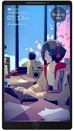画像ギャラリー No.004のサムネイル画像 / 作業用ADV「Chill with You : Lo-Fi Story」スマホ版を配信開始。壁紙モードを搭載し，無料版はストーリー10話までプレイ可能
