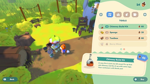 画像ギャラリー No.006のサムネイル画像 / 受け継いだ修理屋を経営し,森の住人たちのお宝を修理しよう。「Piece by Piece」,3月12日にリリース決定