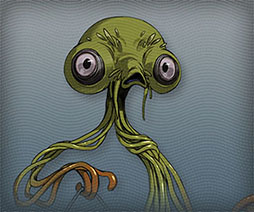 画像ギャラリー No.006のサムネイル画像 / 対話で正体を暴く宇宙人審査ADV「Donutal」，2026年内に配信。Steamでは体験版も公開に