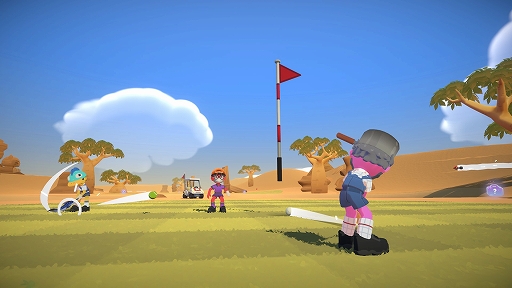 画像ギャラリー No.003のサムネイル画像 / 妨害しまくりハチャメチャゴルフゲーム「Super Battle Golf」，100万本のセールスを達成。4月2日に新情報の発表も