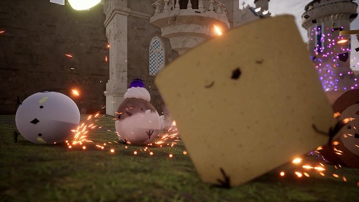 画像ギャラリー No.006のサムネイル画像 / スイーツたちが重火器をぶっ放すローグライクアクション「チョコレートパレード」，Steamストアページを公開。最大3人の協力プレイに対応