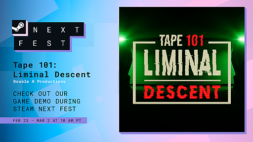 画像ギャラリー No.002のサムネイル画像 / 心理学モデル「悲嘆の五段階」をレベルデザインに落とし込んだホラーゲーム「Tape 101: Liminal Descent」,体験版を配信中