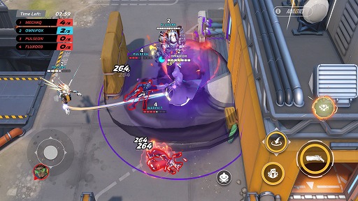 画像ギャラリー No.003のサムネイル画像 / 「オーバーウォッチ」と世界観を共有するスマホ向け新作「Overwatch Rush」が発表。モバイル操作に特化したトップダウンシューター