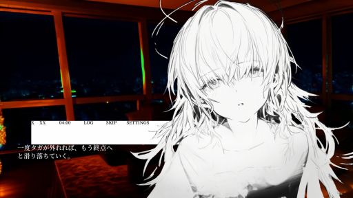 画像ギャラリー No.007のサムネイル画像 / ロマンチックな逃避行を描いた短編ビジュアルノベル「水星カケオチ症候群」，Steamストアページを公開。本作には「過激」な部分がある