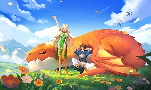 画像ギャラリー No.004のサムネイル画像 / 空中戦アクションRPG「ドラゲナイ:竜騎士学園」事前登録の受付を開始。50万人達成でSSRペット「トトリ」を配布