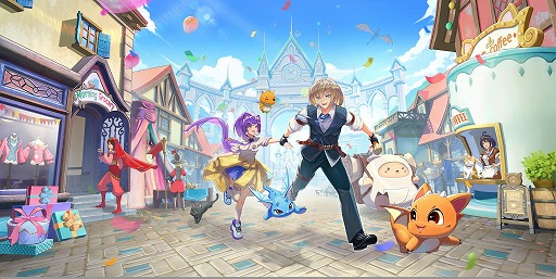 画像ギャラリー No.005のサムネイル画像 / 空中戦アクションRPG「ドラゲナイ:竜騎士学園」事前登録の受付を開始。50万人達成でSSRペット「トトリ」を配布