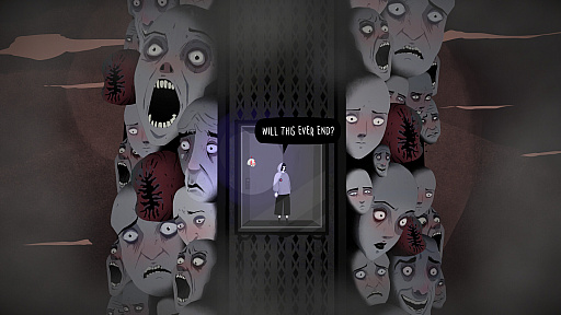 画像ギャラリー No.003のサムネイル画像 / 冥界へ向かう列車で，失った記憶を辿る。シュールやコミカルさもある2DホラーADV「Vale's Echo」の体験版リリース