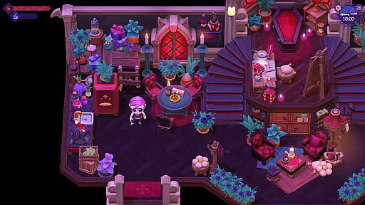 画像ギャラリー No.011のサムネイル画像 / ヴァンパイアになって魔法でいっぱいの生活を送るスローライフシム「Moonlight Peaks」，7月8日に発売