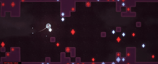 画像ギャラリー No.002のサムネイル画像 / 重力反転で進行ルートを切り替え，惑星内部を採掘するインクリメントゲーム「Veinrider」，日本語ローカライズに対応