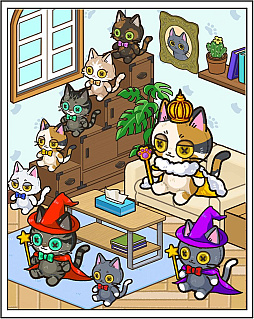 マロンと休日2 〜 マージパズルでネコ育成