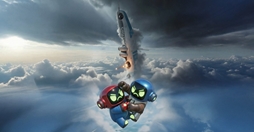 画像ギャラリー No.003のサムネイル画像 / 空を自由に飛び回って，アリーナを塗りつぶしていく陣取りシューティングゲーム「Inkoid」，Steamで配信開始