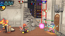 画像ギャラリー No.008のサムネイル画像 / 消防士の中に紛れ込んだアーティストを捕まえるオンラインマルチプレイACT「OCTOPinbs」，今春Steamで配信。開発はラセングルとトライエース