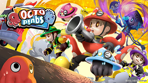 画像ギャラリー No.009のサムネイル画像 / 消防士の中に紛れ込んだアーティストを捕まえるオンラインマルチプレイACT「OCTOPinbs」，今春Steamで配信。開発はラセングルとトライエース