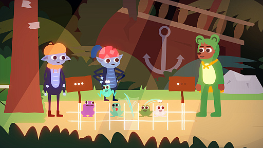 画像ギャラリー No.006のサムネイル画像 / カエルを集めて戦うシュールなコメディADV「ボニー ベア セイブズ フロッグタイム」，3月16日に発売