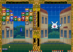 画像ギャラリー No.003のサムネイル画像 / 「アケアカNEOGEO ガッポリン」，3月12日配信。1997年にビデオシステムが開発したブロック崩しゲーム。同じ色の敵をつなげて倒すと高得点