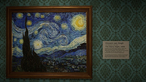 画像ギャラリー No.002のサムネイル画像 / 解説テキストを読み，有名絵画に混ざったAI作品を見分ける。絵画を使った8番ライク「gAillery: Don't Trust Your Eyes」，ストアページを公開