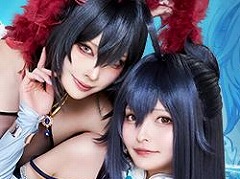 新作カードRPG「三国志・極彩」，正式サービスを本日開始。コスプレイヤーのシスルさんとすずらさんが登場する主題歌MVを公開