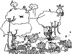 モノクロの世界のなかにある，静かな驚き。「Hidden Folks+」の素朴で温かな風景に癒されよう（今日から始めろApple Arcade #63）