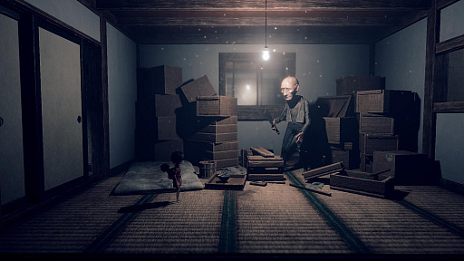 画像ギャラリー No.005のサムネイル画像 / 増改築を繰り返す謎の建物から，赤ん坊を背負った少女が脱出を目指す。ホラーアクションADV「Lull: Rest After Crying」，体験版配信開始