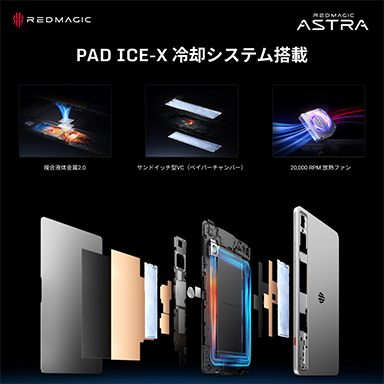 画像ギャラリー No.010のサムネイル画像 / 高クロック版Snapdragon 8 Eliteを搭載したゲーマー向けスマホ「REDMAGIC 10S Pro」が登場