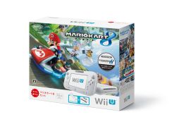 画像集#001のサムネイル/「Wii U　マリオカート8 セット」が2014年11月13日に発売。Wii U本体に，定番レーシングゲームとWii リモコンプラスなどの周辺機器を同梱