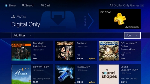 PS4ǡˤPlayStation Dynamic Menu