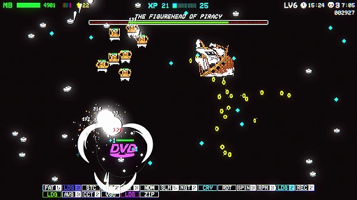 画像ギャラリー No.002のサムネイル画像 / バウンドするDVDロゴが主人公。新作ローグライト「DVD Screensaver 2: 30th Anniversary Survivors Edition」，Steamストアページを公開