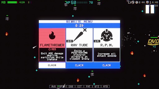 画像ギャラリー No.003のサムネイル画像 / バウンドするDVDロゴが主人公。新作ローグライト「DVD Screensaver 2: 30th Anniversary Survivors Edition」，Steamストアページを公開