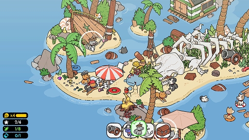 画像ギャラリー No.004のサムネイル画像 / かわいい動物たちが暮らす世界をつっつきまくる宝探しゲーム「Find Matt's Cats」，Steamで配信開始