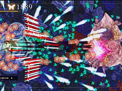 弾幕STG「食魂徒 〜Blue Pieta〜」，東方の見習い死神「チェ・ウリ」と西方のヴァンパイアハンター「レイラ」の主人公に加え，人間ボス「マリア」を紹介